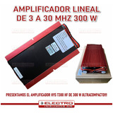 Amplificador Lineal De 3 A 30 Mhz 300w Hys T300 