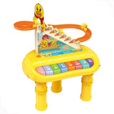 Piano Infantil Musical Teclado Brinquedo Educativo Animais 