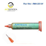 Flux Jeringa Amtech-223 De 10cc C/punta Metalizada