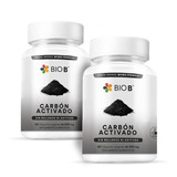 Bio B 2 Pack De 60 Cápsulas De Carbón Activado De Coco Sabor N/a