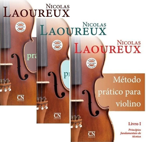 Método N Laoureux Metodo Prático Violino Vol 1+ Vol 2+ Vol 3