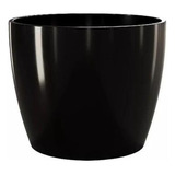 Vaso Cachepô Cerâmico Munique Preto 11 - Japi