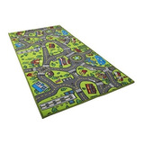 Alfombra De Juegos Niños Ideal Jugar Coches 60 X 32in Angels