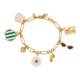 Kate Spade- Brazalete Charms Off We Go Travel Vacation 