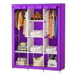 Económico Closet Perchero Muebles Para Ropa,ropa Vitrina Color Morado