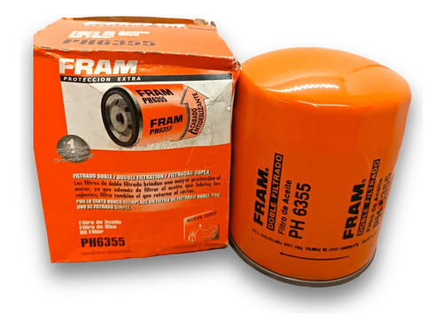 Filtro De Aceite Fram Ph 6355 Mitsubishi L200 L300 Montero Foto 2