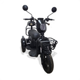 Triciclo Eléctrico Elpra Poogy 0 Km Negro Massio Motors