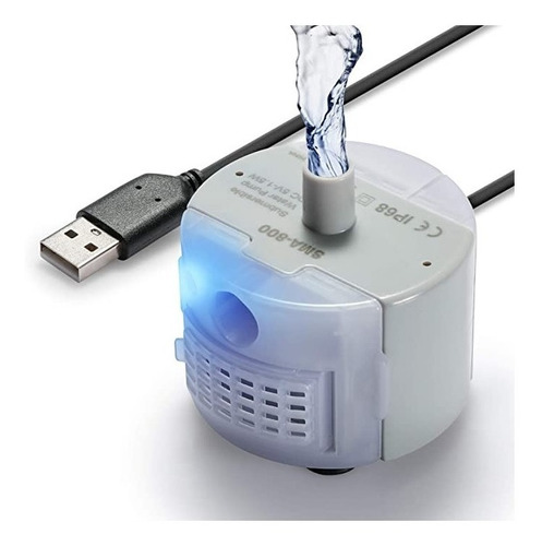 Repuesto Motor Fuente De Agua Premium Perros Usb Aurelia