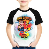 Camiseta Geleia Gamer Youtuber Camiseta Mangas Preta #2