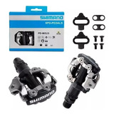 Pedal Shimano Clip Pd-m520 Mtb Com Tacos Preto Original 