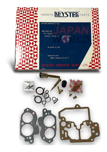 Kit Reparacion Carburador Para Subaru Justy 90 Al 97 Japan