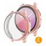 2 Fundas Para Samsung Watch Active 2 44 Mm Rosa