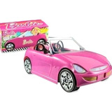 Auto Barbie Rosa Original Tv Con Accesorios Y Stickers 