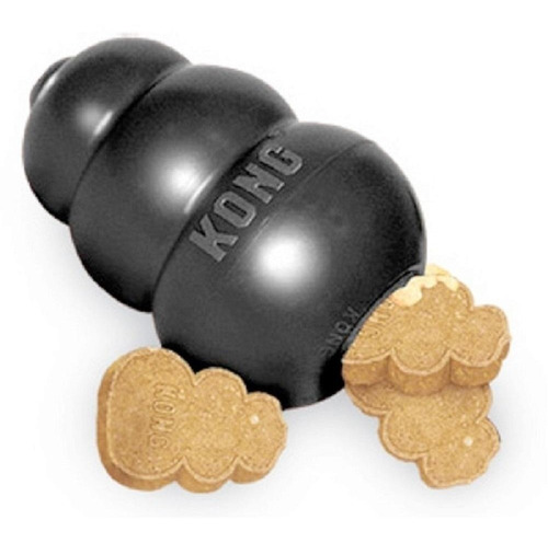 Kong Extreme Chico Juguete Para Perro De Hasta 9 Kg Color Negro