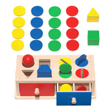 Cajas De Objetos De Madera Montessori Con Forma De Juguete