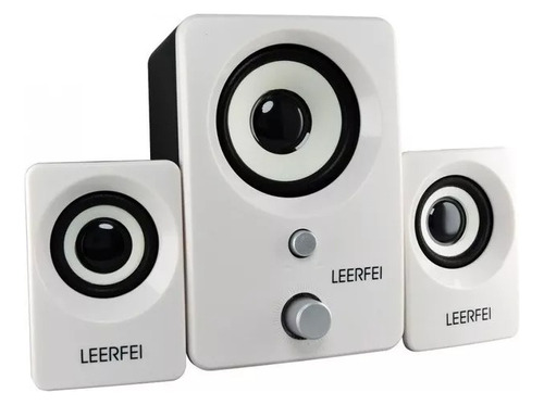 Parlante Mini Home Theaters 2.1 Leerfei N63 Ficha 3.5mm