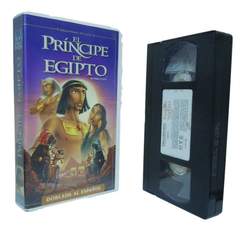 El Príncipe De Egipto Vhs, Películas Walt Disney, Original