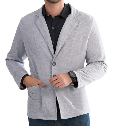 Blazer Andres Gris Para Hombre Croydon