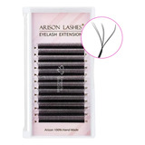 Cílios Arison Lashes 3d W Tamanho Único E Mix Volume Egípcio