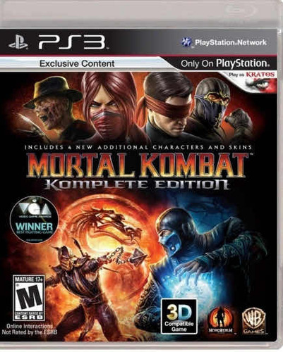 Mortal Kombat 9 Ps3 Original