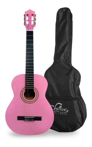 Guitarra Sevillana 30 C/ Funda / Pink / 8457