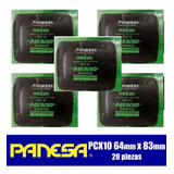 20 Parche Panesa Pcx10 Reparacion De Llantas 8.5x6cm Radial
