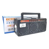 Radio Carga Solar Linterna Usb Cmik Mk310  Radio Fm Am