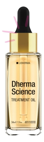 Aceite Treatment Oil Lidherma Dherma Science Día/noche Para Todo Tipo De Piel De 34ml 40+ Años