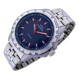 Reloj Montreal Hombre Ml1790 Taquímetro Malla Acero Inox.