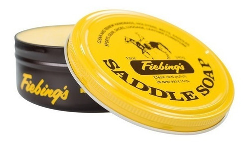 Saddle Soap Fiebings, 4oz Limpiador, Acondicionador De Cuero