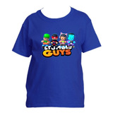 Polera Stumble Guys Niño / Niña Videojuegos Gamer V2