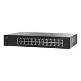 Switch 24 Puertos Cisco Sf110-24 10/100mbps No Administrable