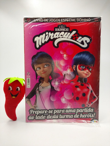 Livro Jogos Especiais Dominó Miraculous Ladybug Loja Do Zé