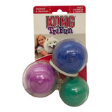 Kong Tri-fun Juguete Para Perro Con Tres Sonidos Diferentes 