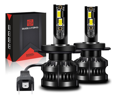 Kit Faro Led H4 H13 9004 9007 Csp Luz Alta Y Baja 6500k