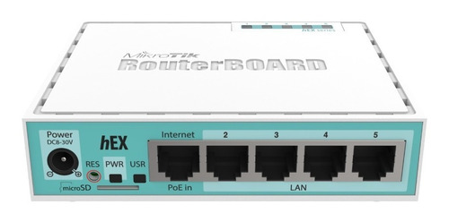 Routerboard Con 5 Puertos Ethernet Mikrotik Rb750r2