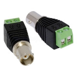 Kit 20 Conector Adaptador Bnc Fêmea Com Borne