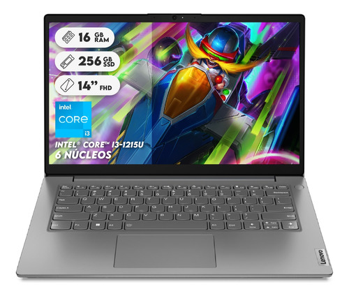 Portátil Lenovo V14 Core I3 16gb Ram 256gb Ssd 14  Full Hd