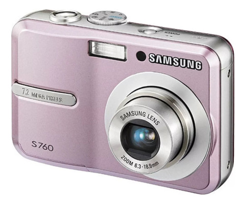 Câmera Digital Samsung Rosa, S760 Decoração, Extrair Peças 