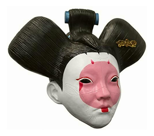 Geisha, Máscara De Mujer Japonesa De Pelicula Ghost In The