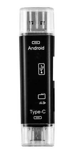 Multilector Usb Microsd A Usb C Microsd Llavero Android Pc