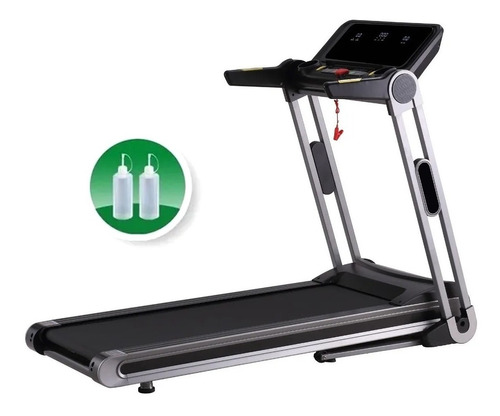 Cinta C/motor World Fitness Dh595 Mp3 150kg 20km Incli.elec Color Negro