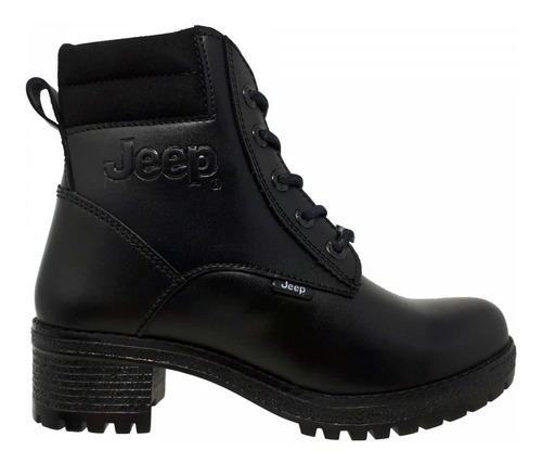 Botas Jeep Mujer Negras Piel 19052 Envío Gratis Originales