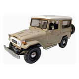 Toyota Fj40, Escala 1:24, Metal-plastico, 16.5cms, Motormax