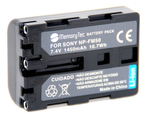 Bat Eria Np-fm50 Para Sony Mvc-cd200 Ccd-trv108 Dvd91 Nfe