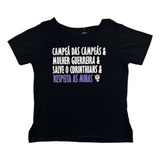 Camiseta Feminina Corinthians Licenciada Spr