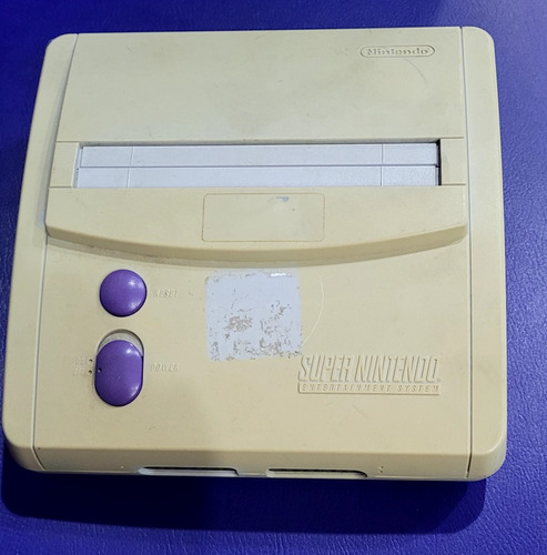 Console Vídeo Game Super Nintendo Baby 