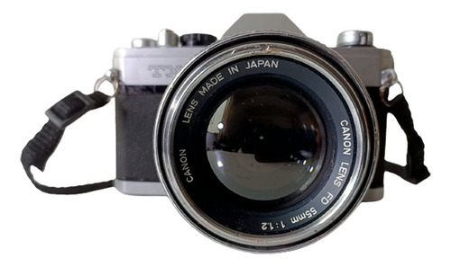 Lente Canon Fd 1:1.2 + Camera Canon Tx E Lente 50mm 1:1.8