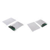 2 Piezas Estuches Adaptadores De Cajas Ssd 1.8 Pulgadas A