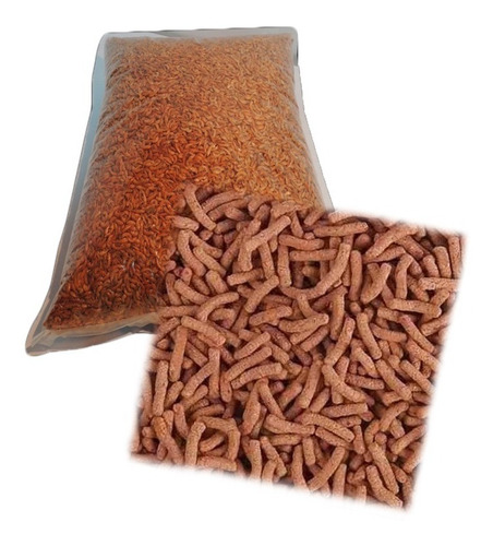 Pellet Koi Peces Turtuga  Rojo  1 Kg Marca Tropical Pethome